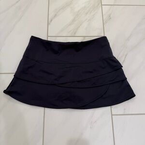 Lucky in Love Navy Mini Skirt